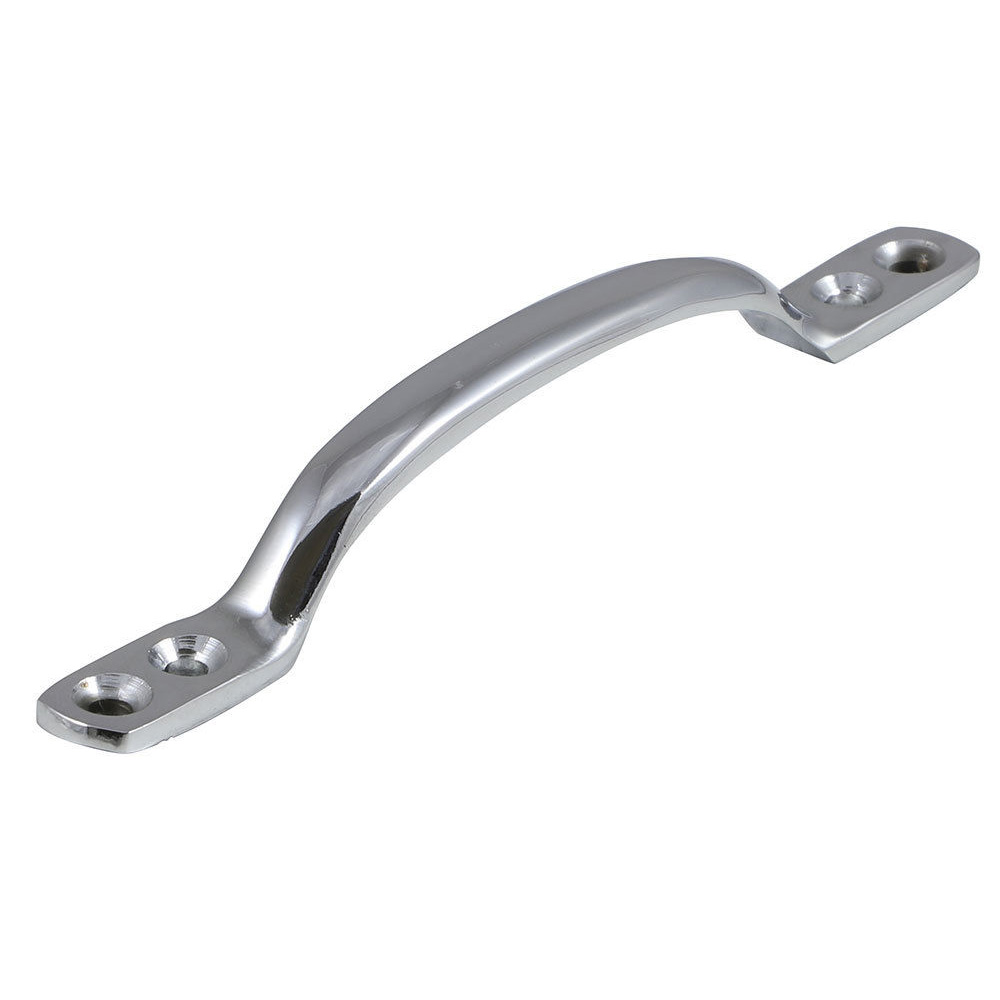 Sash Window D Handle (125mm) - Polished Chrome